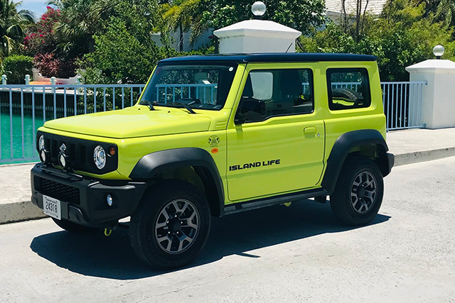 Suzuki Jimny 2 Door Yellow